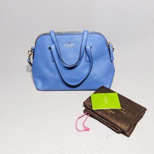 Kate Spade Medium Blue Pebbled Leather